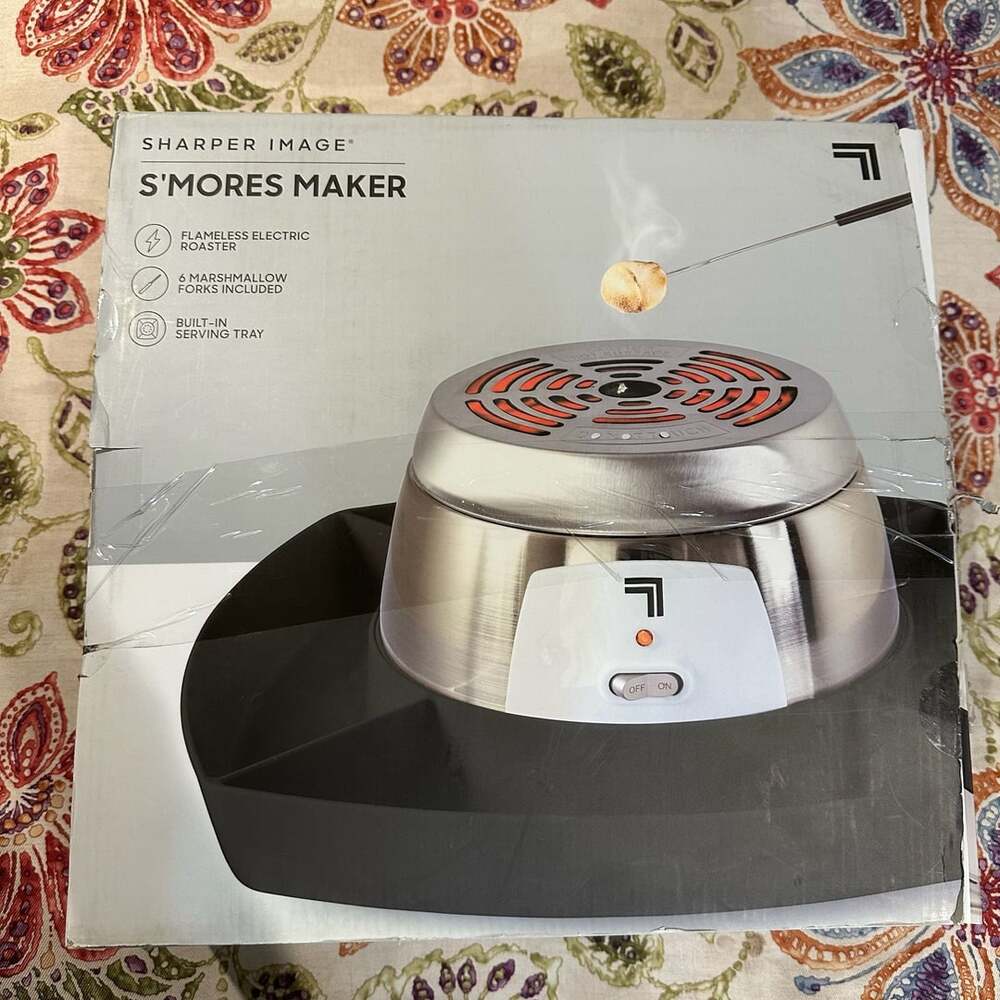 Sharper Image S'mores Maker Electric Indoor Tabletop Roaster
